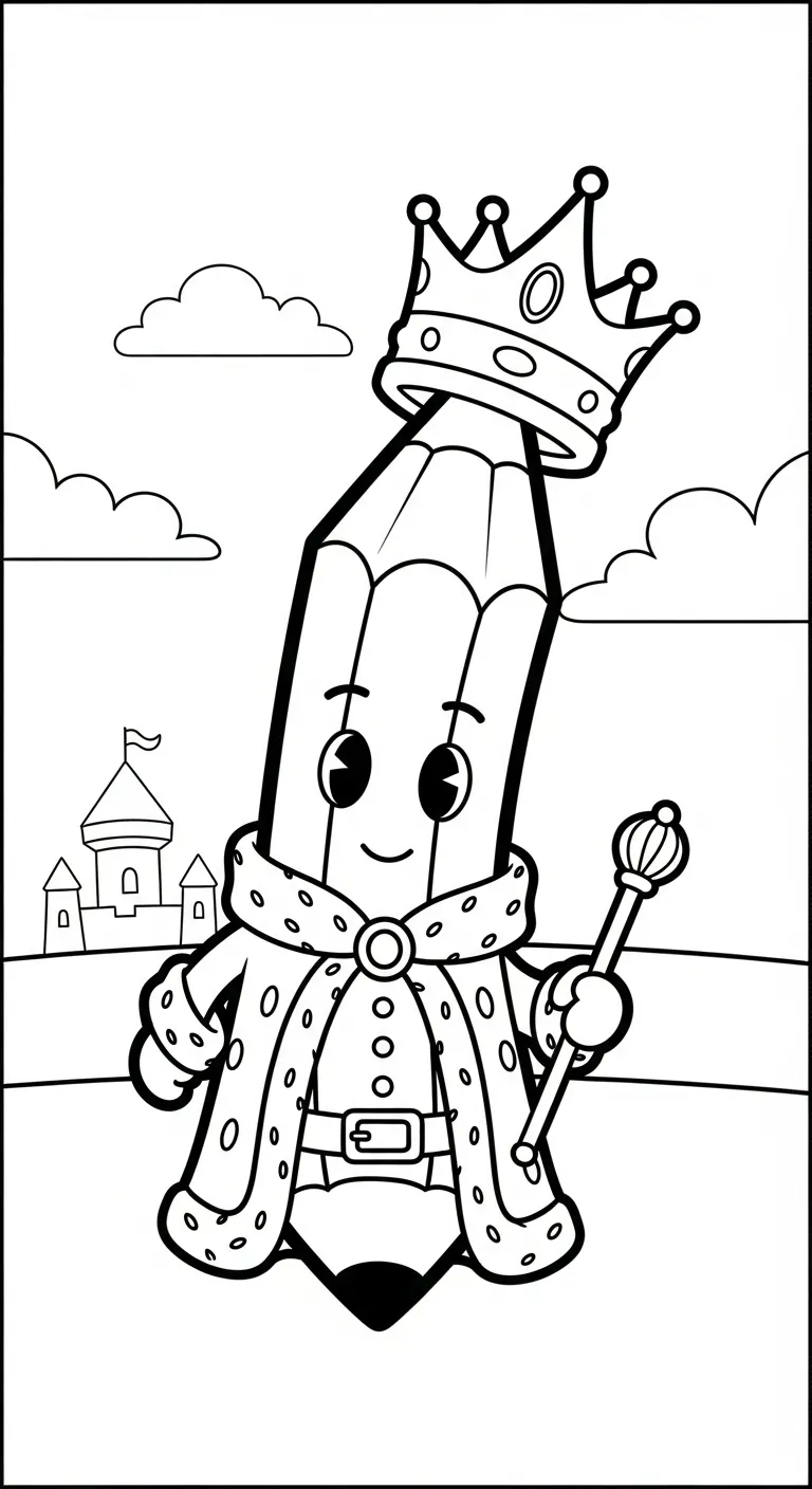 mẫu in hình tô màu Tranh Tô Màu Bút Chì cho bé 1