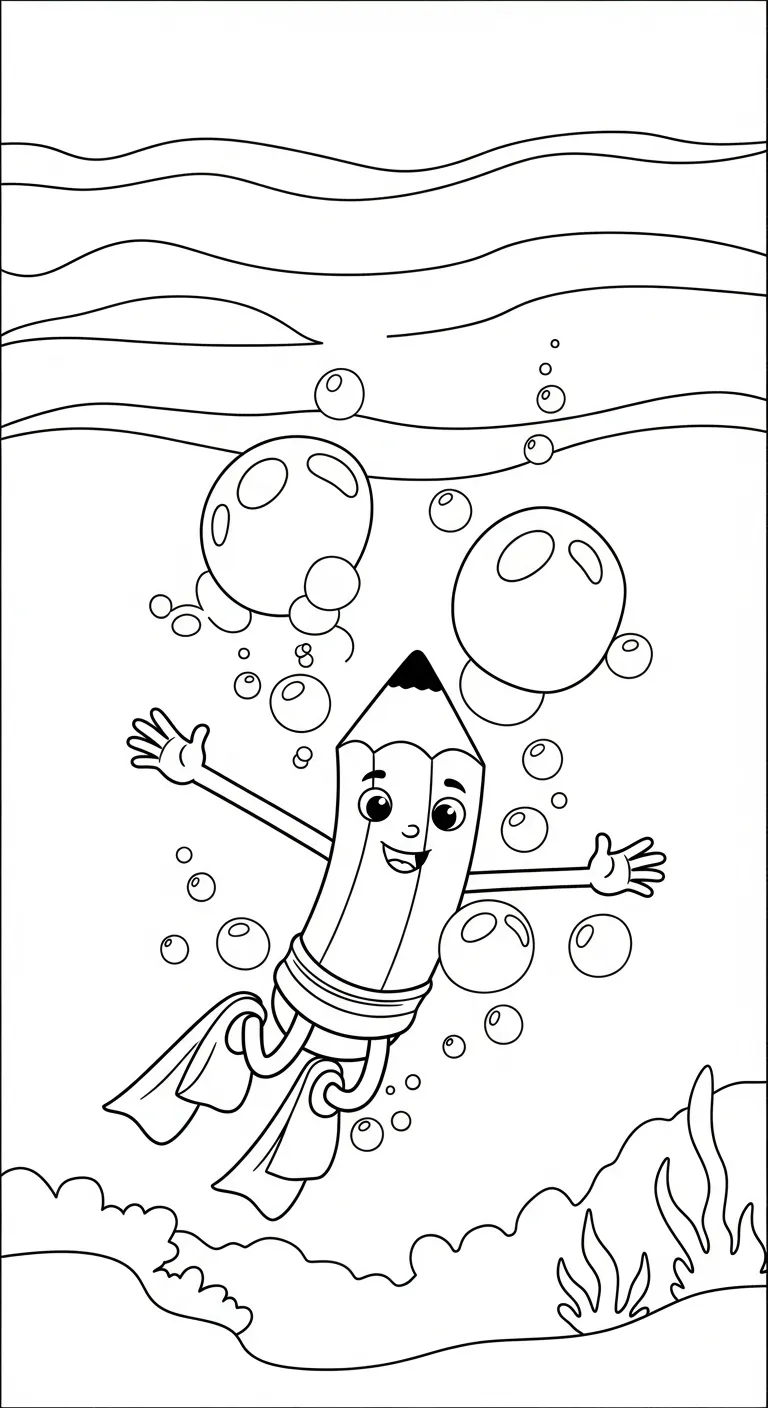 tải hình tô màu Tranh Tô Màu Bút Chì cho bé 3 tuổi