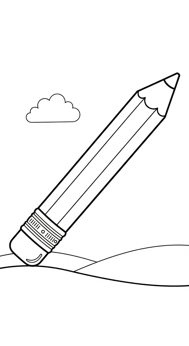 hình tô màu Tranh Tô Màu Bút Chì cho bé 3 tuổi 1