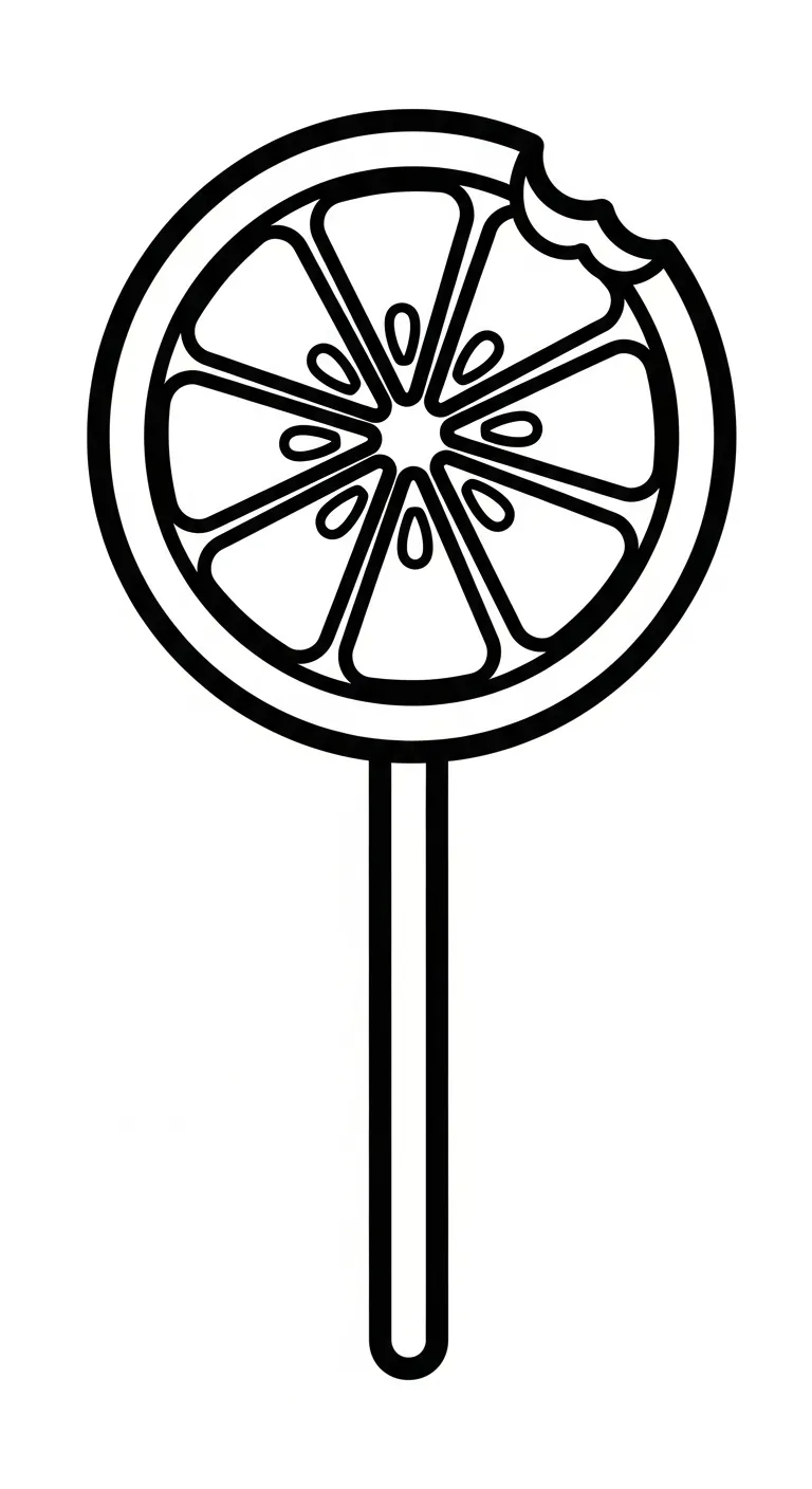 tranh tô màu Tranh Tô Màu Cam cho bé 6 tuổi miễn phí