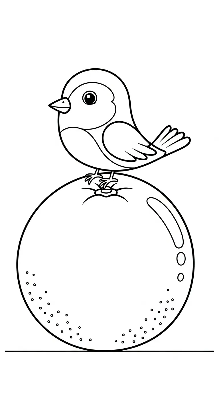 file tranh tô màu Tranh Tô Màu Cam cho bé in