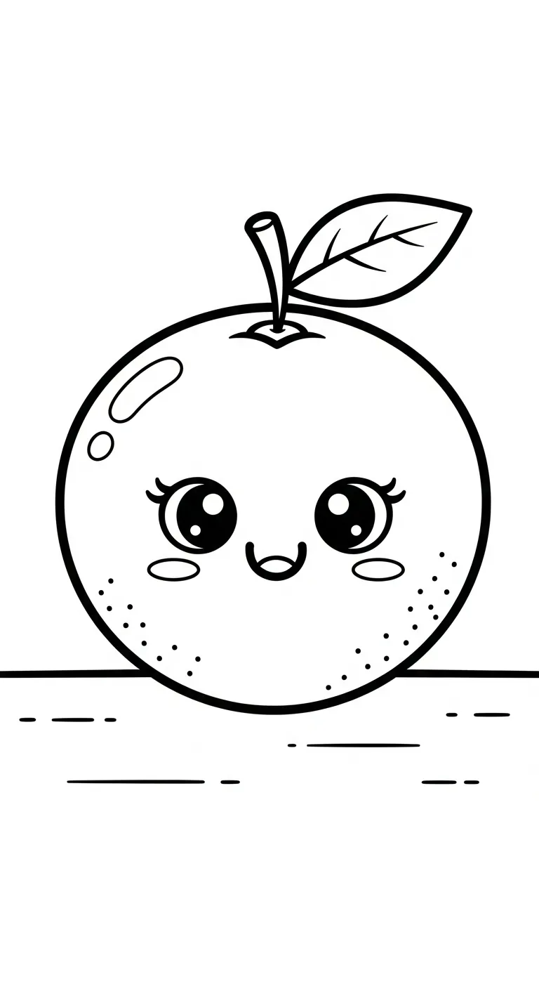 tải tranh tô màu Tranh Tô Màu Cam chất lượng cao