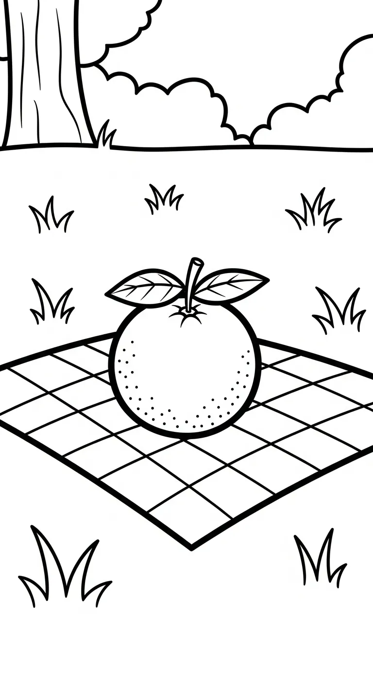 tranh tô màu Tranh Tô Màu Cam pdf