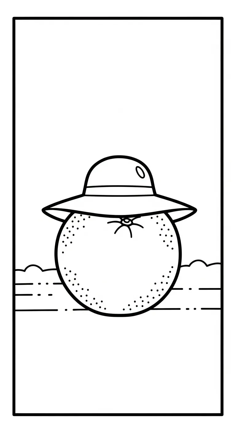 in hình tô màu Tranh Tô Màu Cam cho bé 8 tuổi