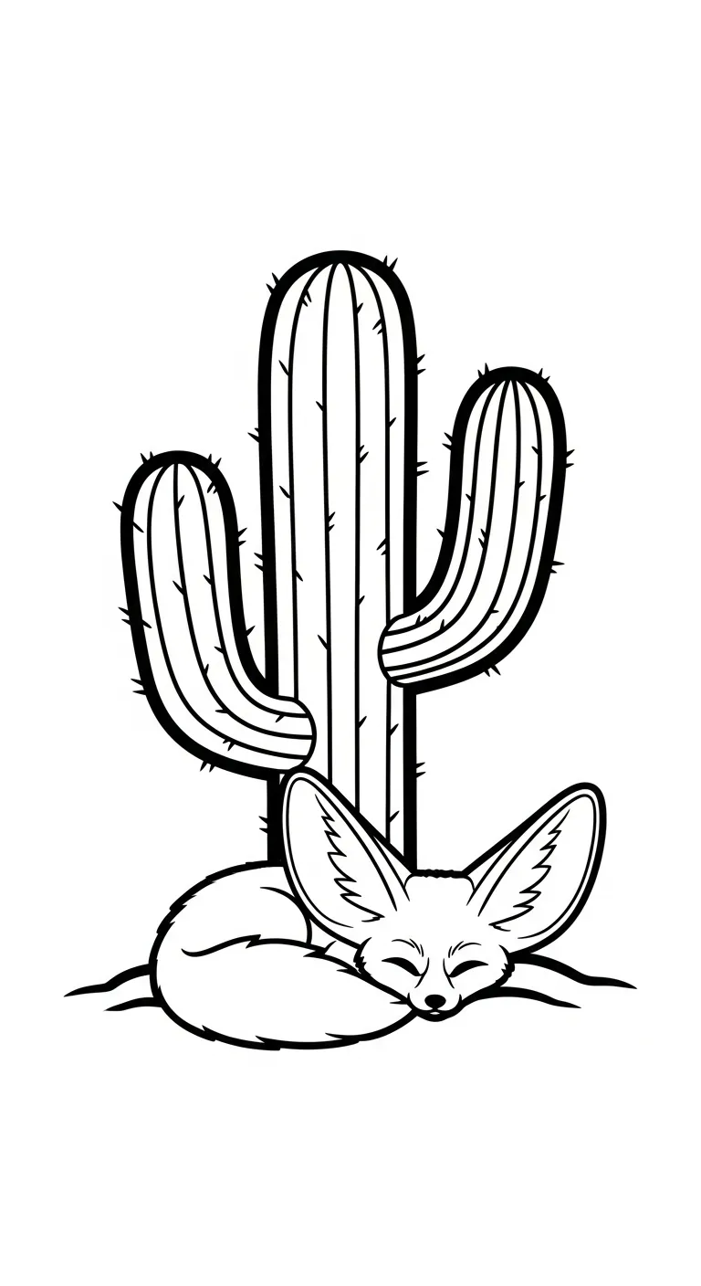 hình tô màu Cáo cho bé 7 tuổi miễn phí