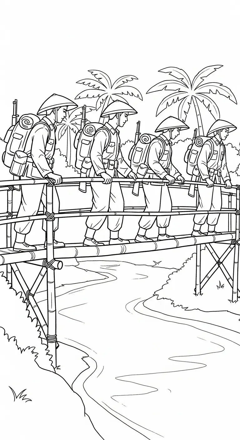 tải hình tô màu Tranh Tô Màu Chú Bộ Đội pdf