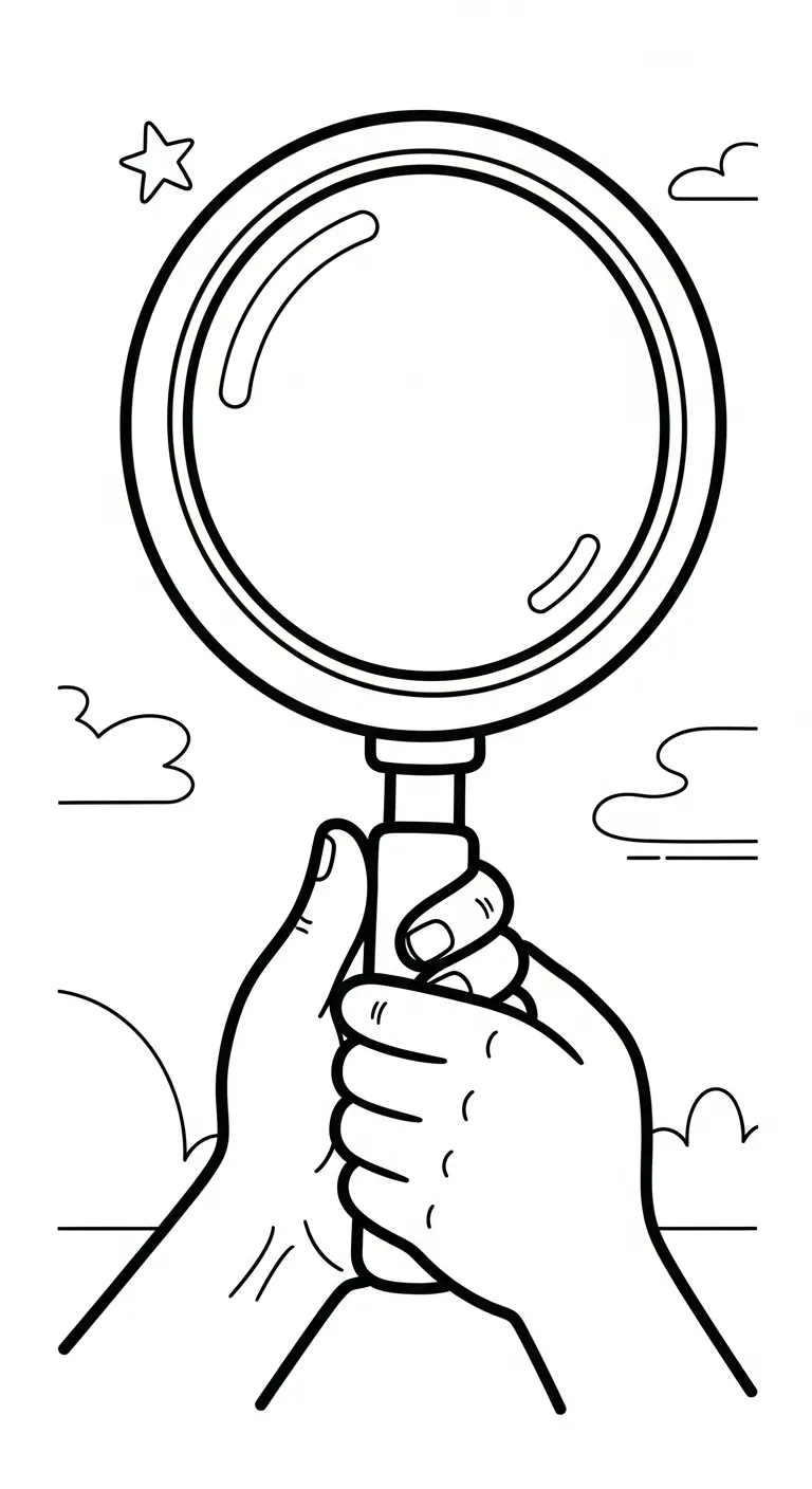 hình tô màu Tranh Tô Màu Đôi Bàn Tay tập tô