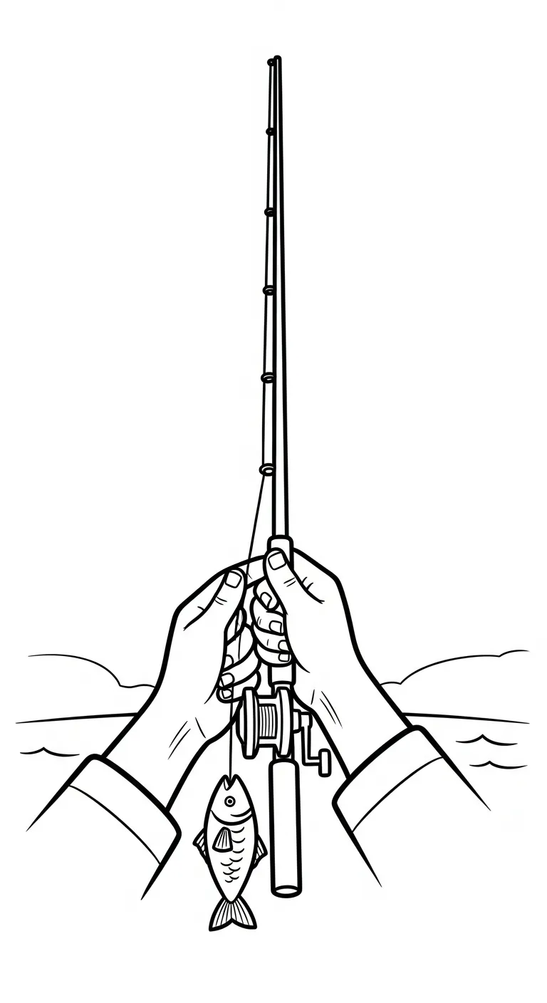 tranh tô màu Tranh Tô Màu Đôi Bàn Tay cho bé 4 tuổi