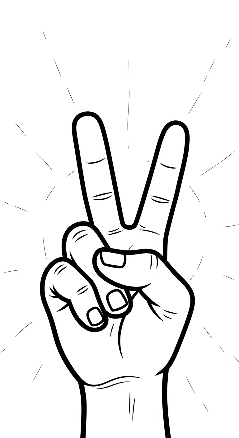 in hình tô màu Tranh Tô Màu Đôi Bàn Tay cho bé 5 tuổi