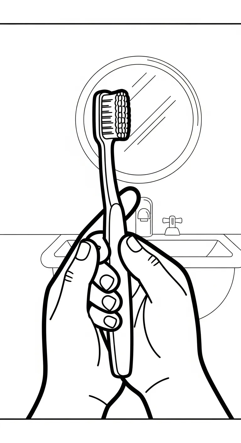 tranh tô màu Tranh Tô Màu Đôi Bàn Tay tập tô