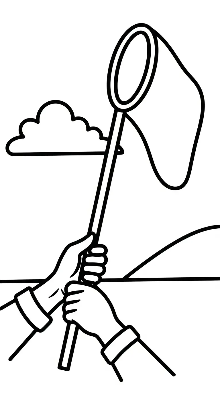 in hình tô màu Tranh Tô Màu Đôi Bàn Tay khổ A4