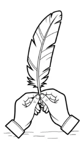 download hình tô màu Tranh Tô Màu Đôi Bàn Tay cho bé