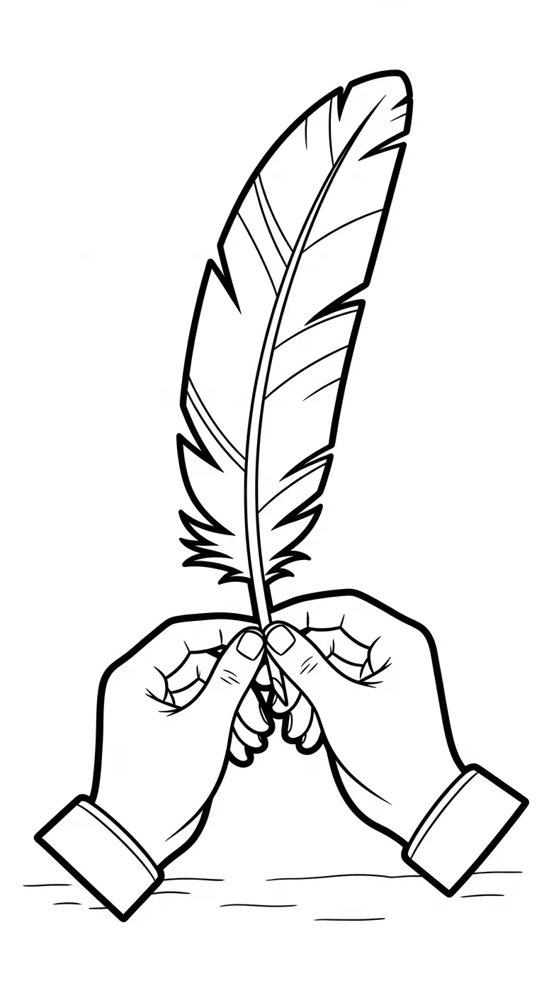 download hình tô màu Tranh Tô Màu Đôi Bàn Tay cho bé