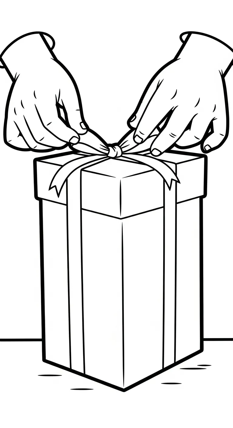 hình tô màu Tranh Tô Màu Đôi Bàn Tay cho bé 7-8 tuổi