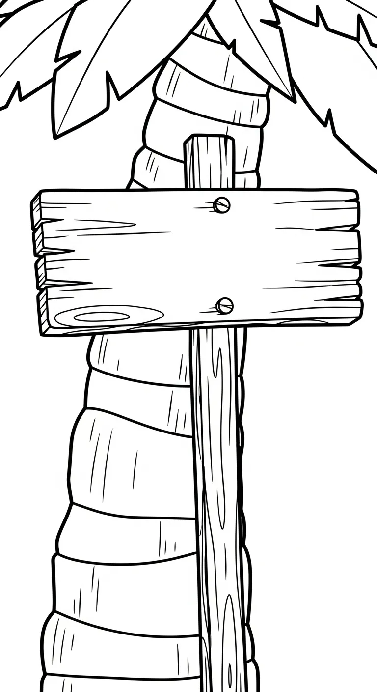 tranh tô màu Dừa pdf