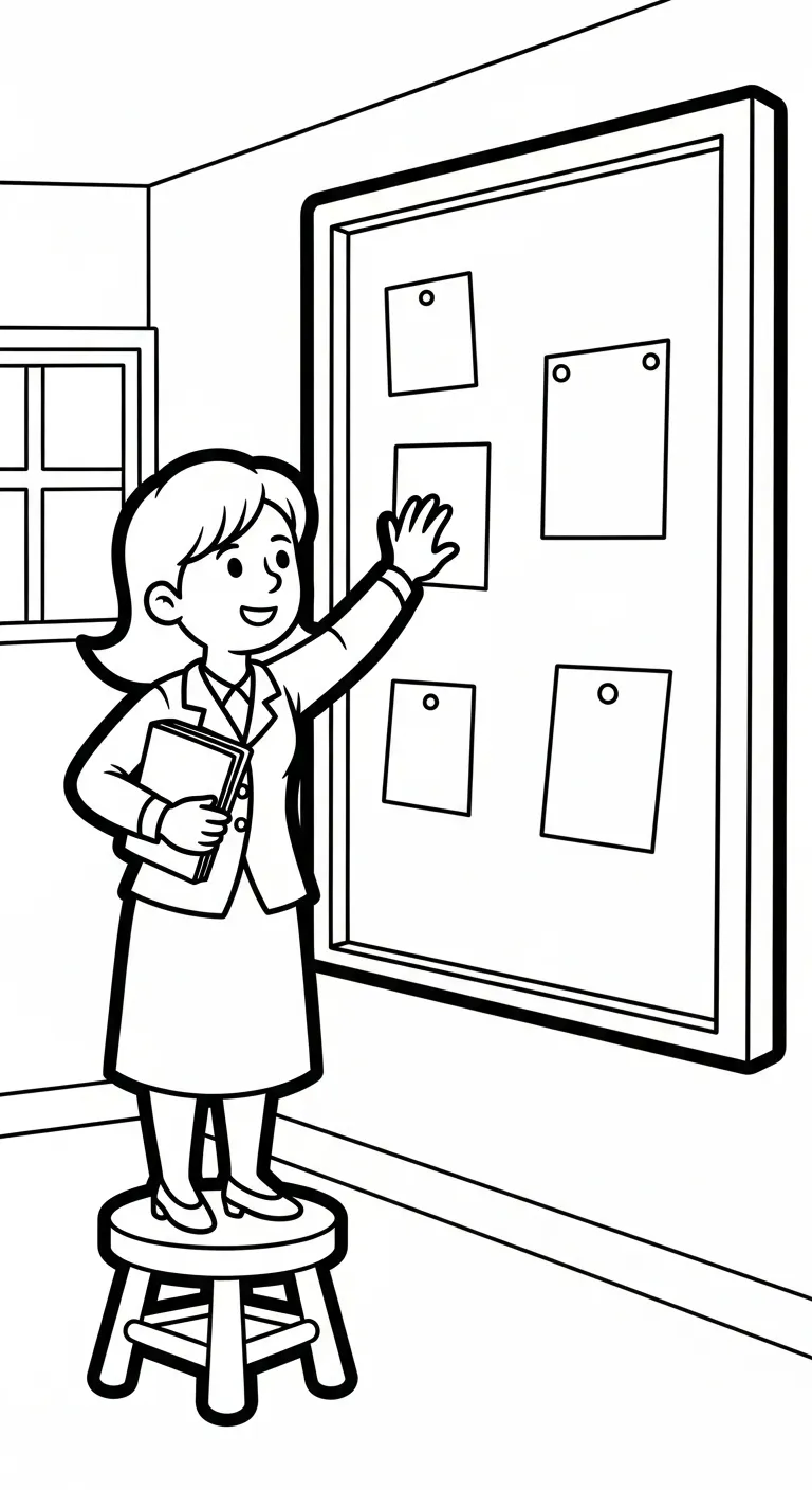 hình tô màu Tranh Tô Màu Giáo Viên cho bé 5 tuổi miễn phí