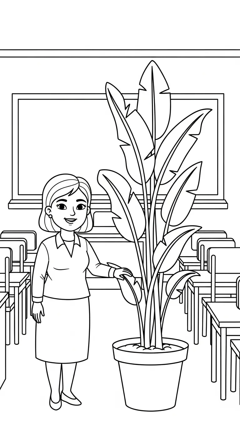 tranh tô màu Tranh Tô Màu Giáo Viên cho bé 5 tuổi miễn phí