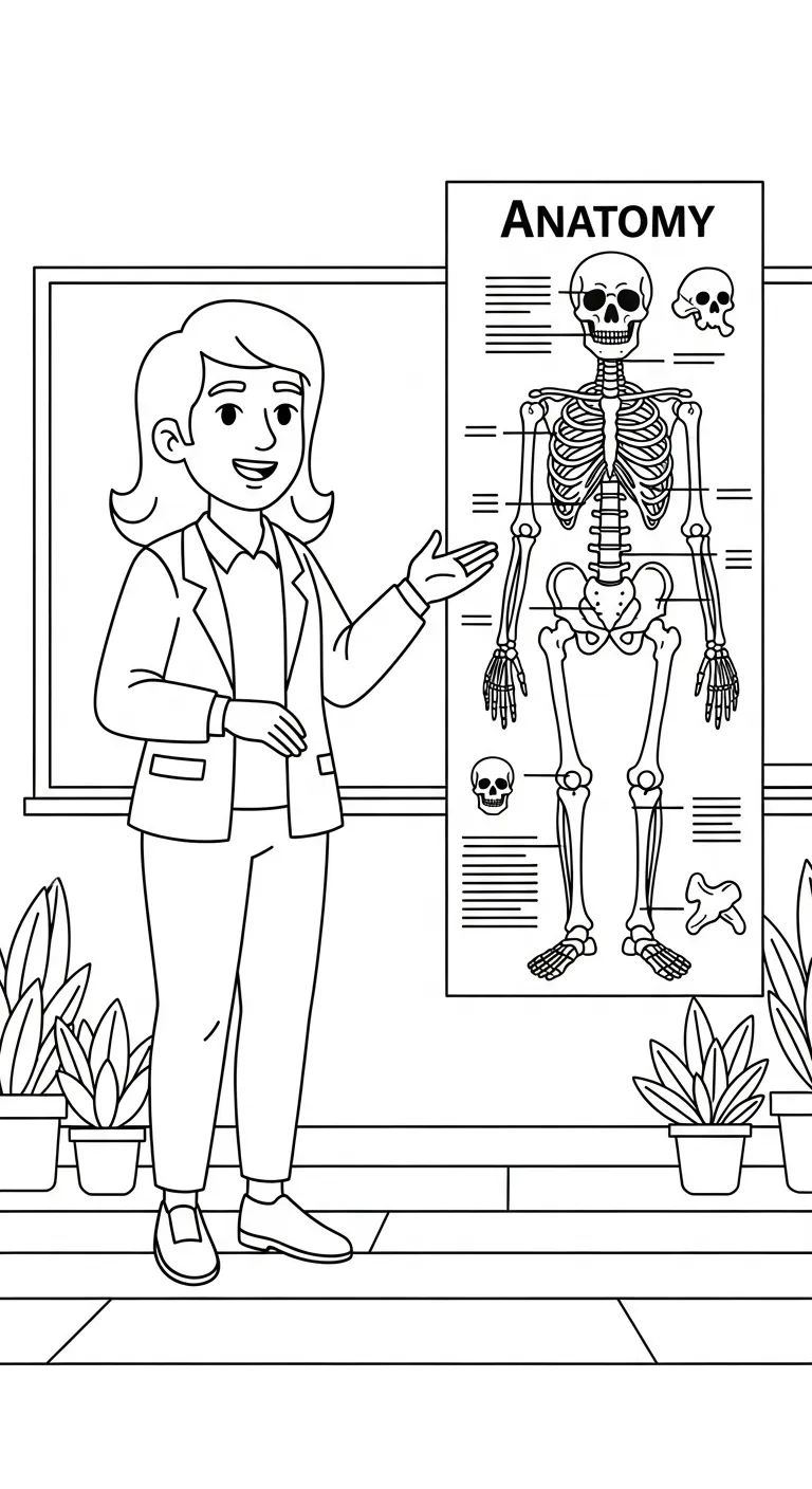 hình tô màu Tranh Tô Màu Giáo Viên cho bé 7-8 tuổi