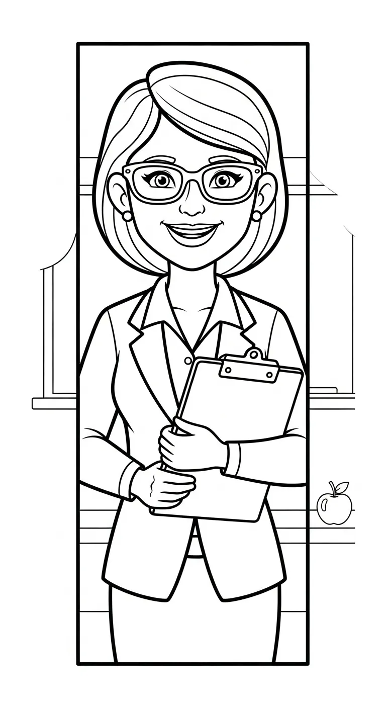 in hình tô màu Tranh Tô Màu Giáo Viên