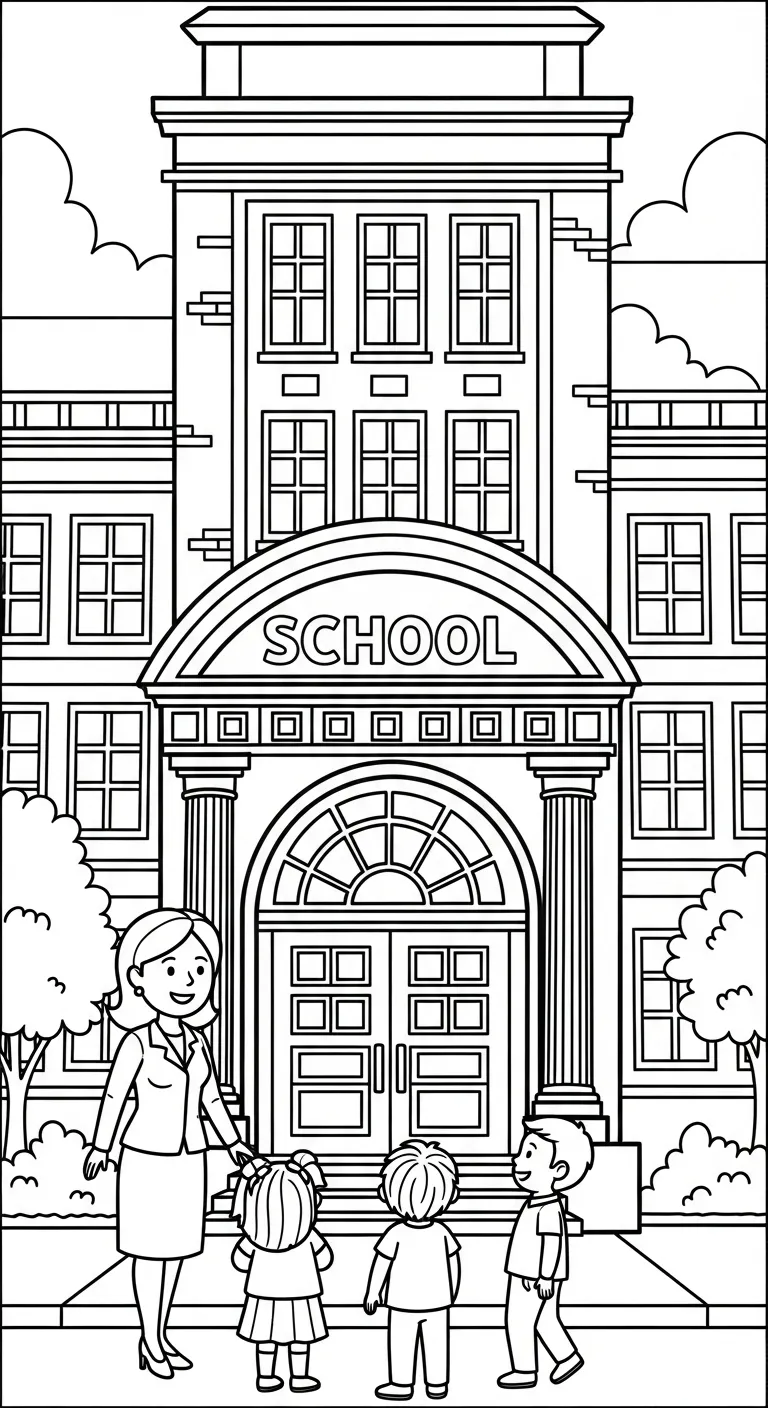 in tranh tô màu Tranh Tô Màu Giáo Viên cho bé 7 tuổi