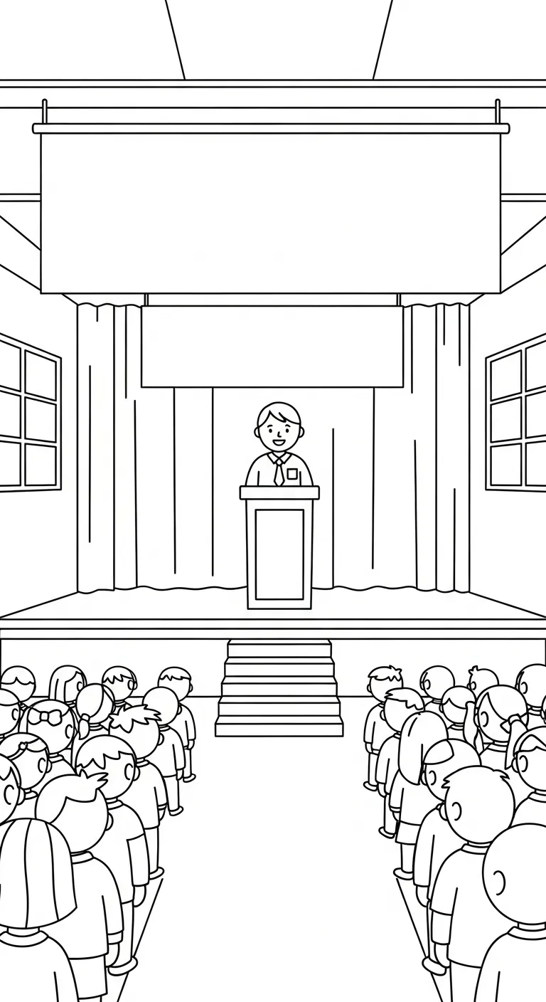 tải hình tô màu Tranh Tô Màu Giáo Viên miễn phí 1