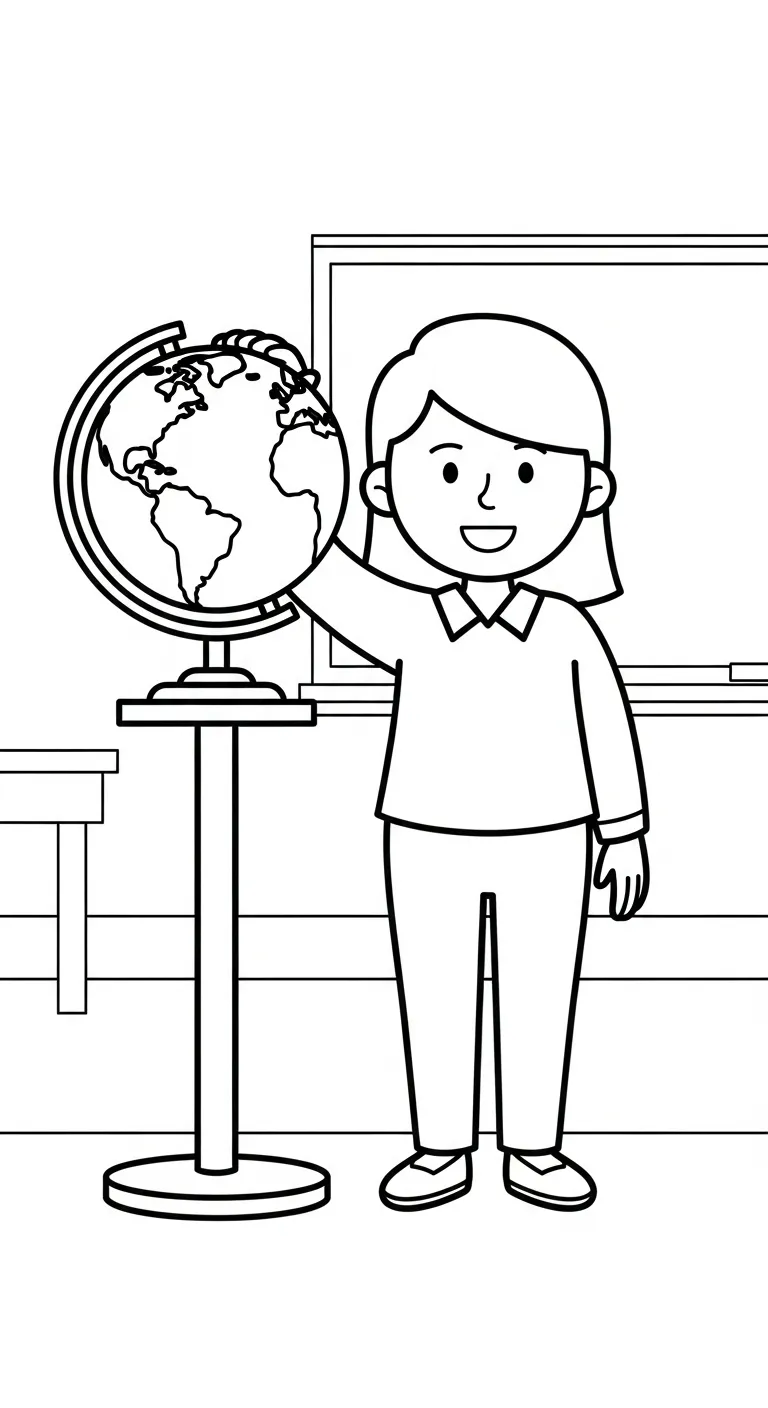 file tranh tô màu Tranh Tô Màu Giáo Viên cho bé 4-5 tuổi