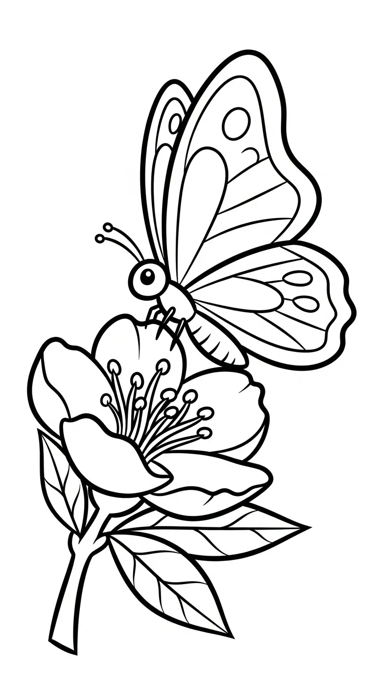 tranh tô màu Hoa Đào cho bé 6 tuổi miễn phí