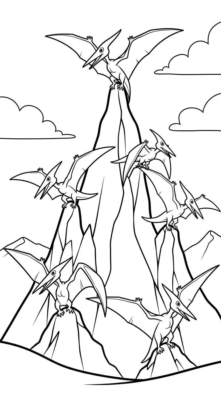 tải hình tô màu Tranh Tô Màu Khủng Long