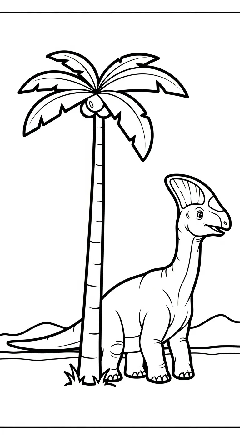 tranh tô màu Tranh Tô Màu Khủng Long cho bé 8 tuổi miễn phí 1