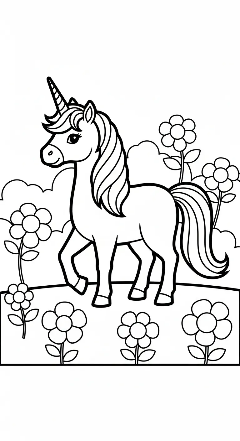 tranh tô màu Kỳ Lân miễn phí