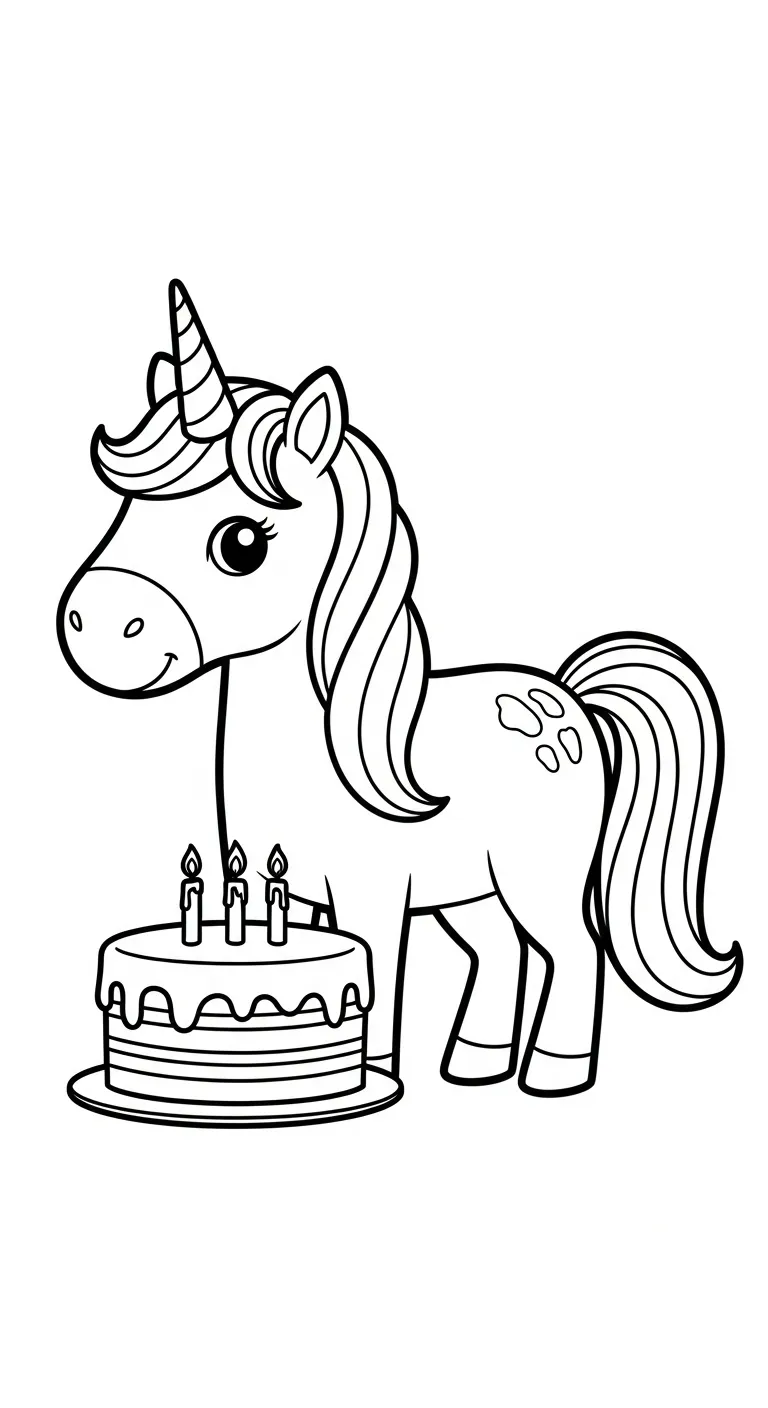 tải tranh tô màu Kỳ Lân cho bé 8 tuổi