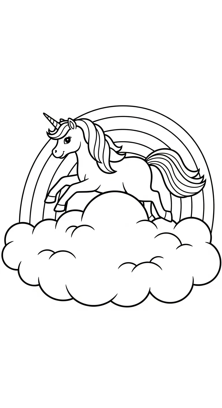 hình tô màu Kỳ Lân in ngay