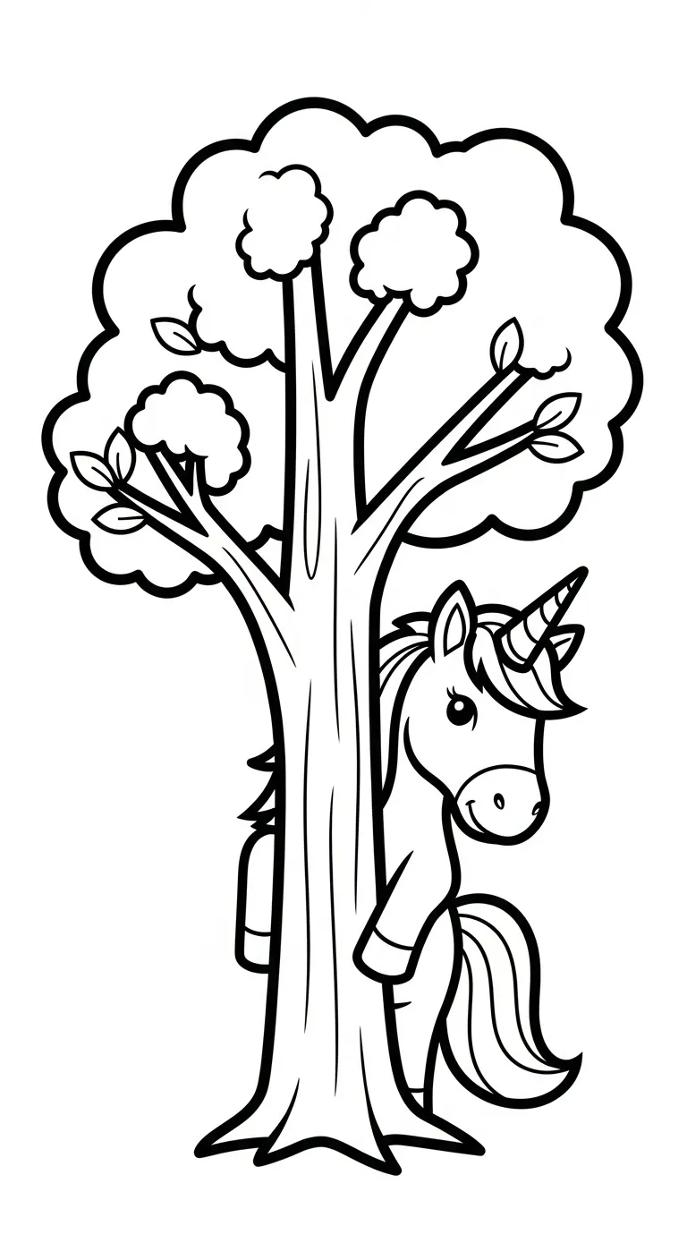 tranh tô màu Kỳ Lân cho bé