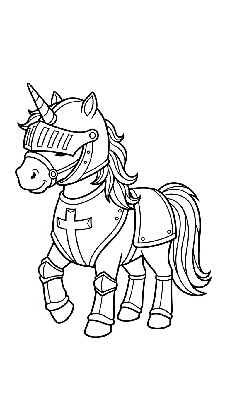 tải hình tô màu Kỳ Lân cho bé