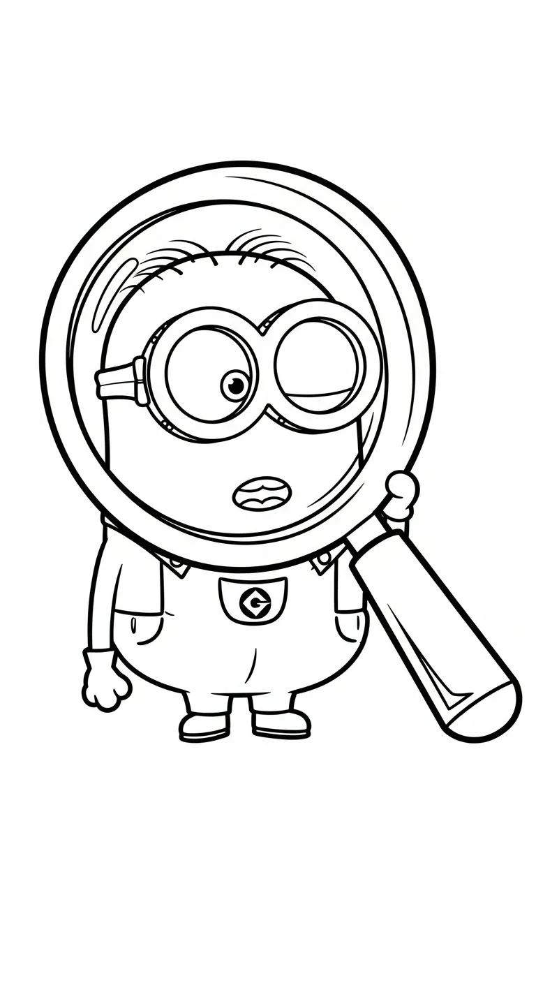 tranh tô màu Minions tập tô