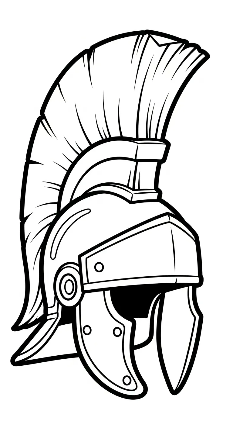 hình tô màu Tranh Tô Màu Mũ Bảo Hiểm cho bé 6 tuổi miễn phí