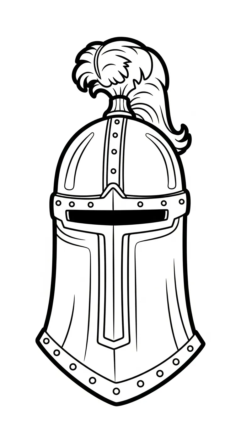 hình tô màu Tranh Tô Màu Mũ Bảo Hiểm cho bé