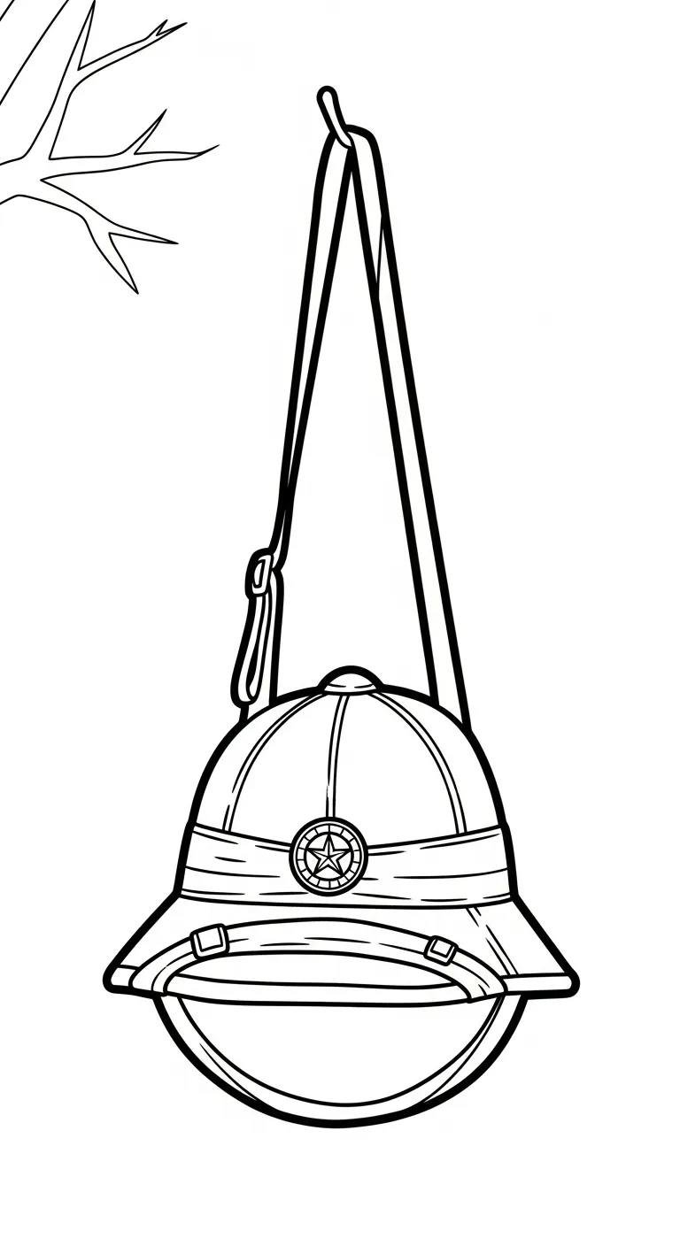 tải file tranh tô màu Tranh Tô Màu Mũ Bảo Hiểm