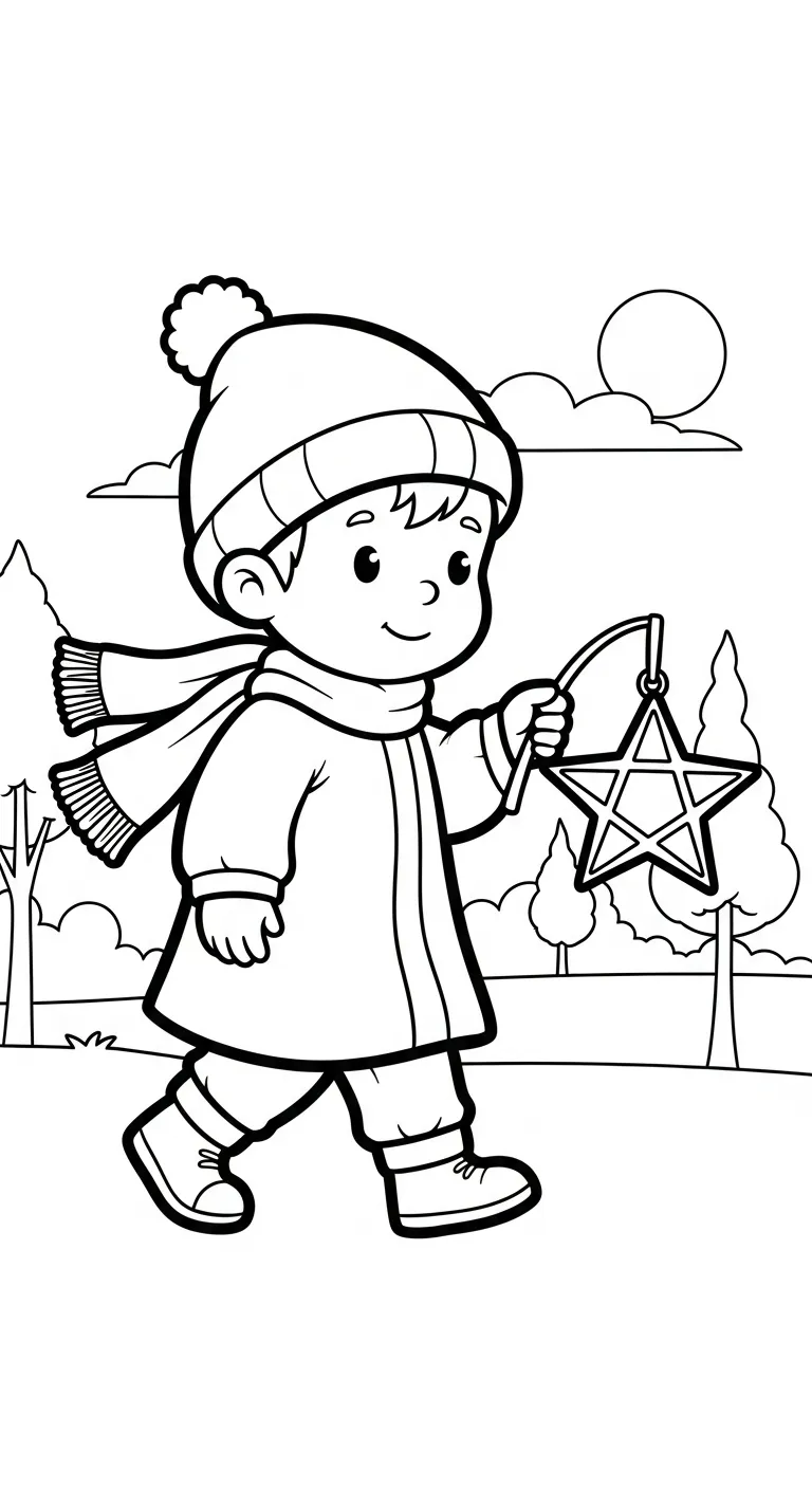 tải tranh tô màu Tranh Tô Màu Mùa Thu cho bé miễn phí