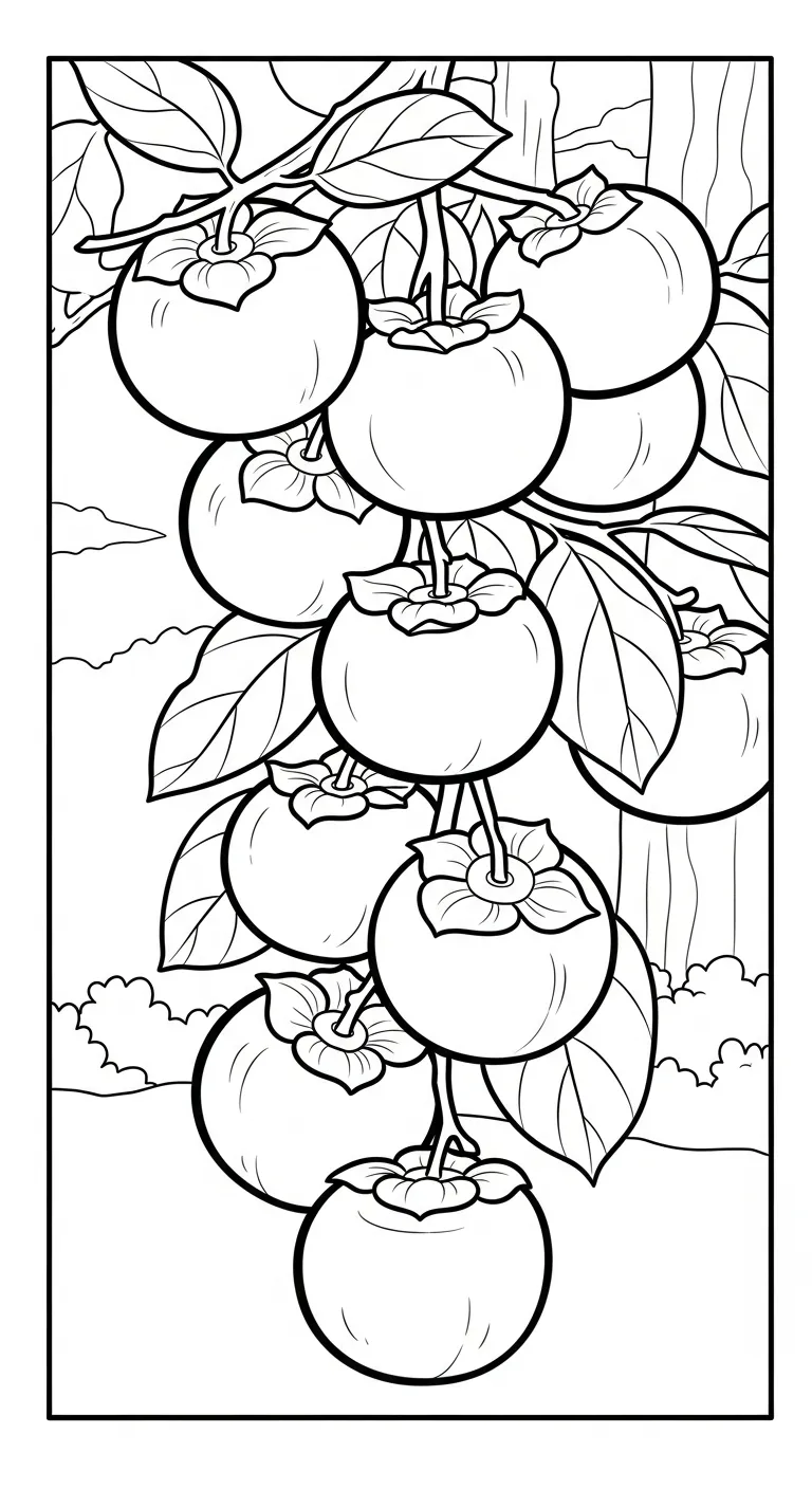 tải hình tô màu Tranh Tô Màu Mùa Thu cho bé miễn phí