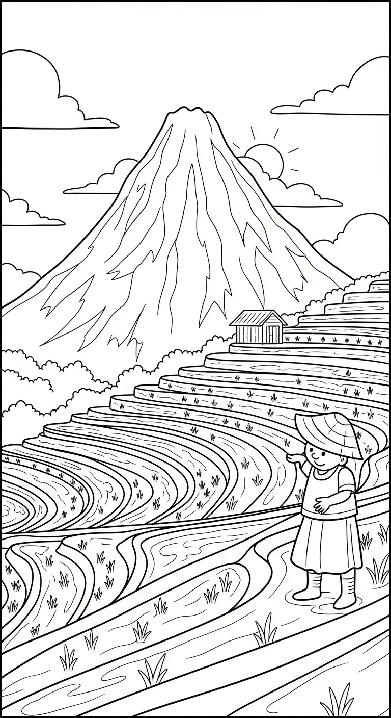 in hình tô màu Tranh Tô Màu Mùa Thu cho bé 7 tuổi 2