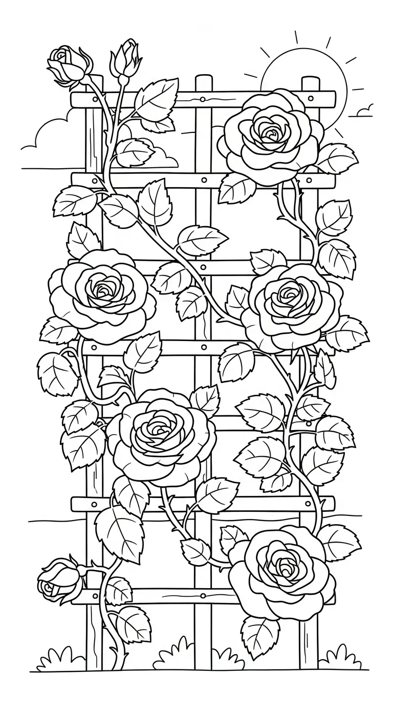 tranh tô màu Tranh Tô Màu Mùa Xuân cho bé 3 tuổi