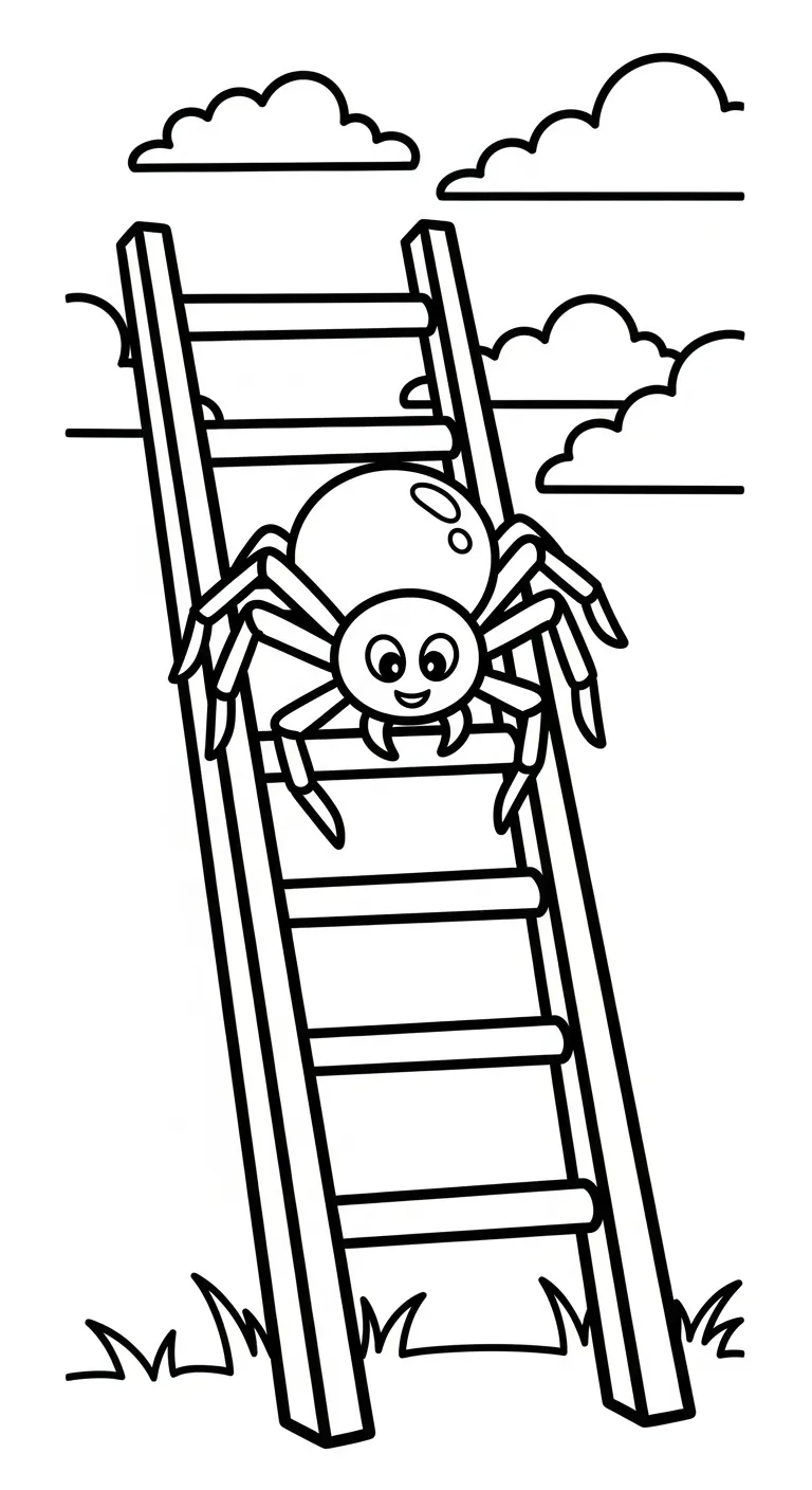 in hình tô màu Tranh Tô Màu Nhện