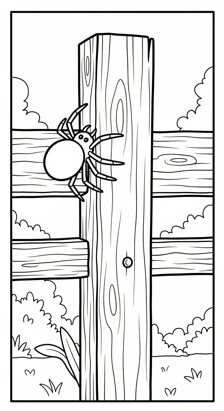 in hình tô màu Tranh Tô Màu Nhện cho bé 7 tuổi