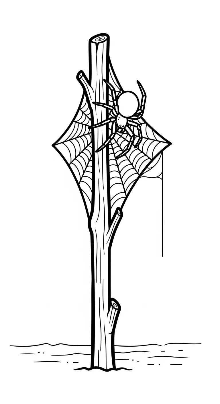 download tranh tô màu Tranh Tô Màu Nhện miễn phí