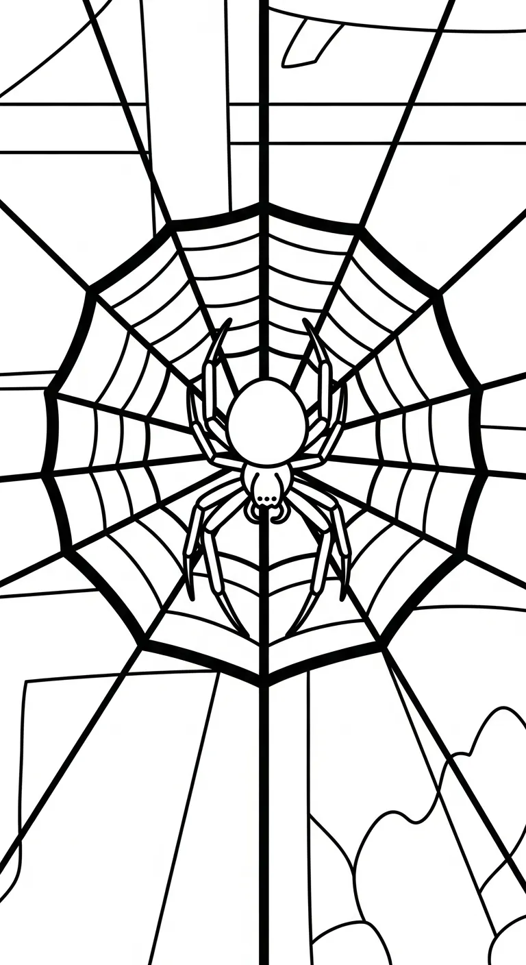 tranh tô màu Tranh Tô Màu Nhện cho bé mới nhất