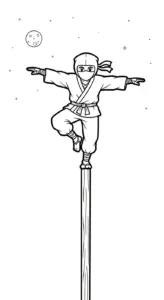 tải hình tô màu Tranh Tô Màu Ninja cho bé 8 tuổi