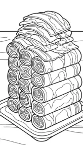 hình tô màu Tranh Tô Màu Nồi Lẩu tập tô