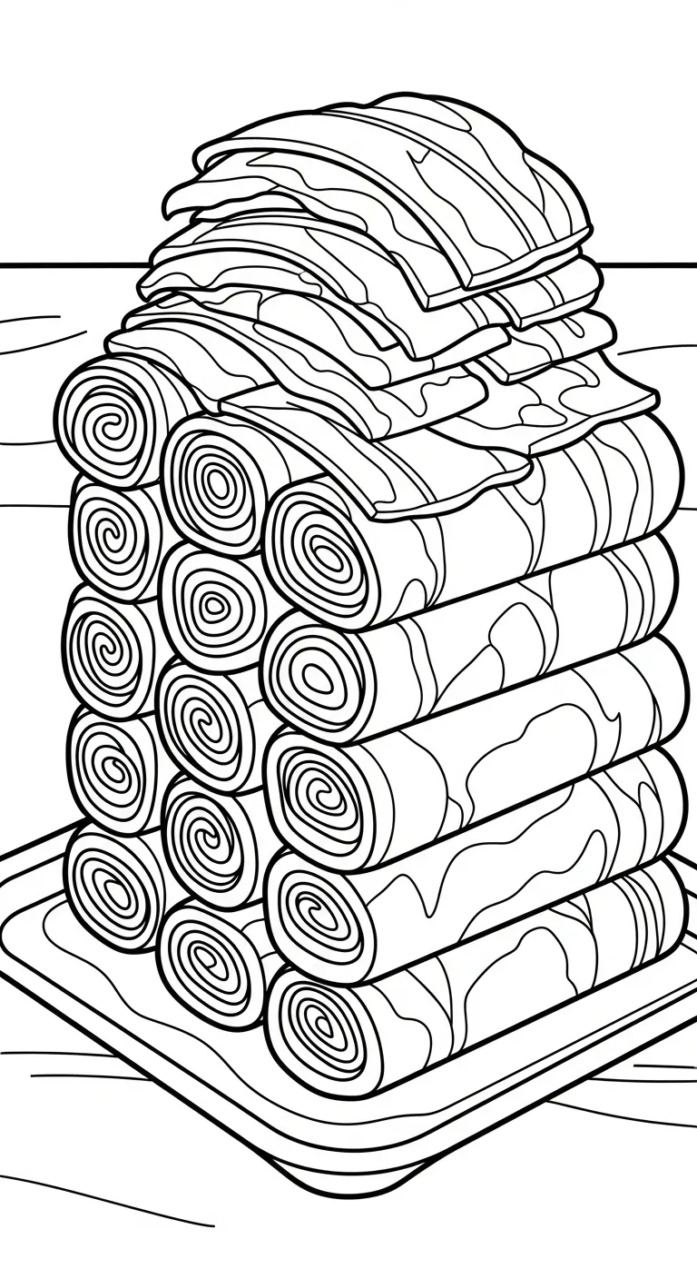 hình tô màu Tranh Tô Màu Nồi Lẩu tập tô