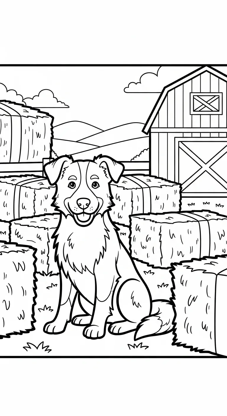in tranh tô màu Tranh Tô Màu Nông Trại cho bé 6 tuổi